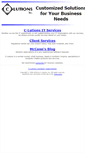 Mobile Screenshot of c-lutions.com